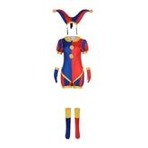 The Amazing Digital Circus Pomni Cosplay Costume - Perfect for Fans and Collectors - Halloweez